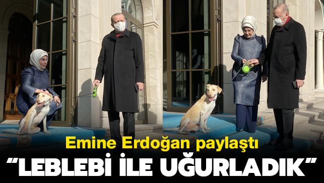Emine Erdoan'dan sahiplendii engelli kpek Leblebi ile dikkat eken paylaan: Cumhurbakanmz uurluyoruz