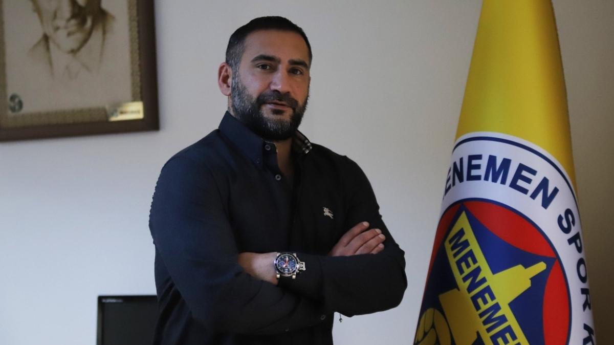 Menemenspor, teknik direktör Ümit Karan ile sözleşme imzaladıklarını açıkladı