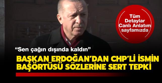 CHP'li Fikri Salar'n barts szlerine Bakan Erdoan'dan ilk yorum: "CHP'nin faizan anlaynn yansmas"