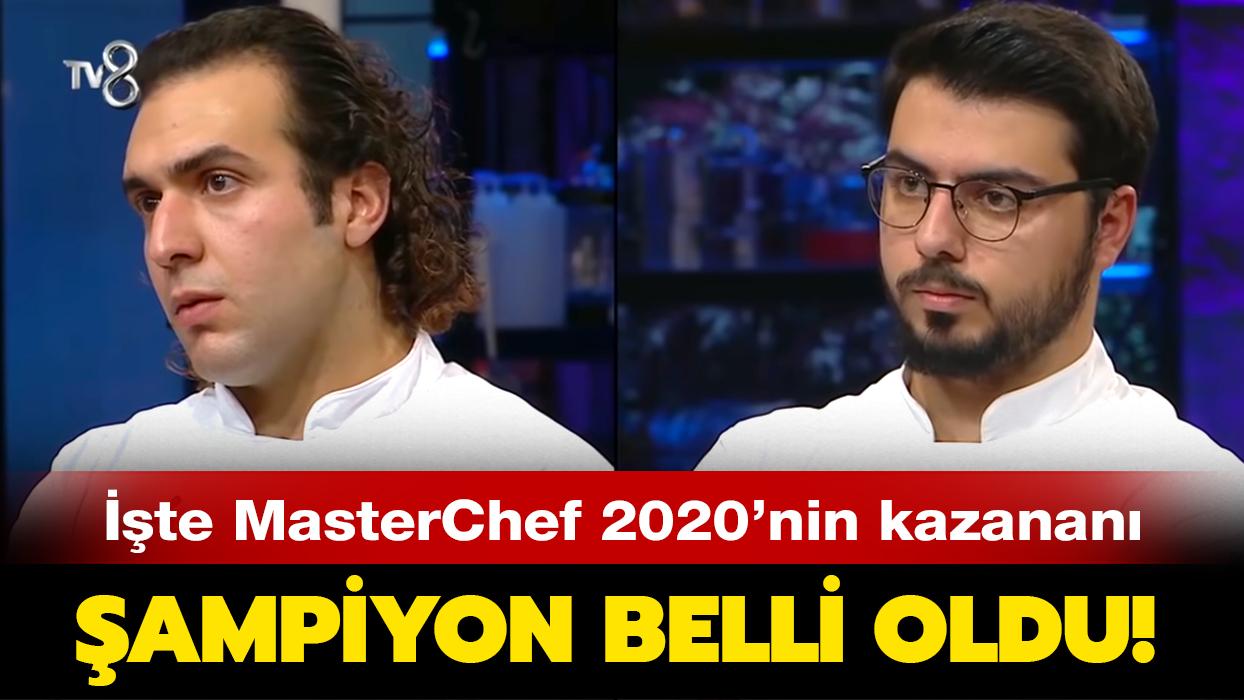 MasterChef 2020 ampiyonu belli oldu! MasterChef Trkiye birincisi olan isim akland!