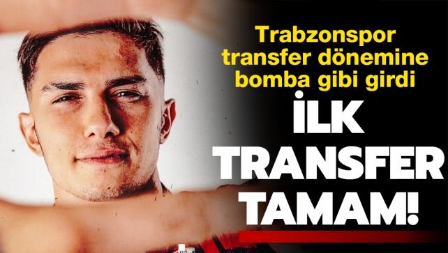 Trabzonspor transferi bitirdi!