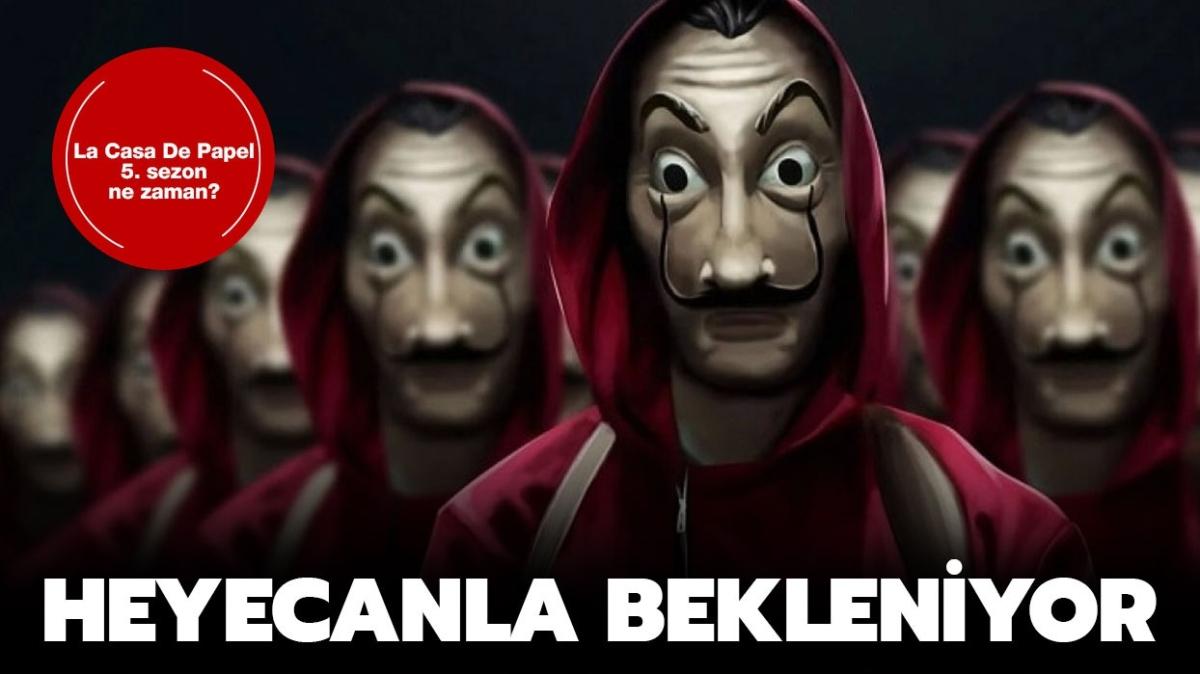 Netflix La Casa De Papel iin heyecanl bekleyi