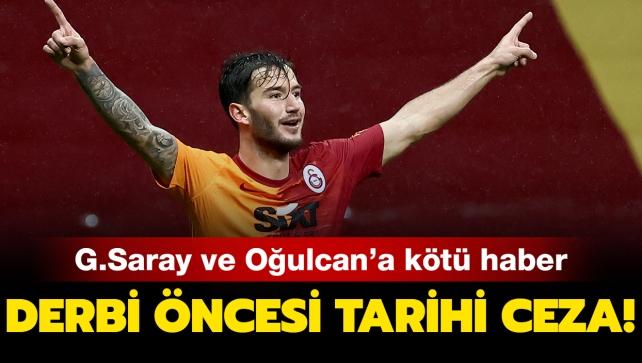 TFF'den Galatasaray'a Oulcan alayan cezas