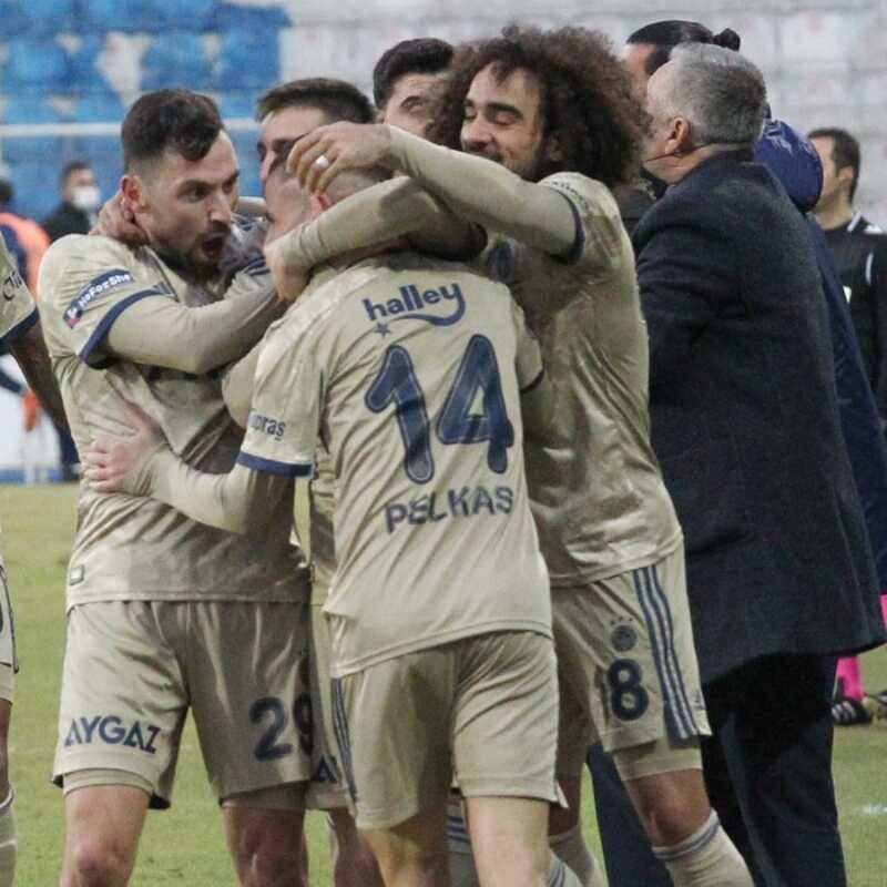 Fenerbahe deplasmanda BB. Erzurumspor'u 3-0'la geti ve zirveyle puanlar eitledi
