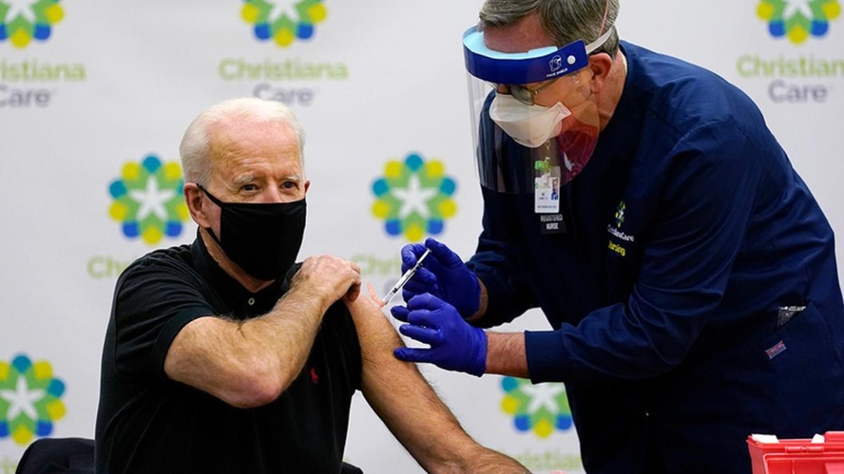 Joe Biden, koronavirs asnn 2. dozunu yaptrd