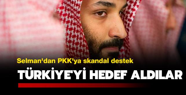 Selman'dan PKK'ya skandal destek! Trkiye'yi hedef aldlar...