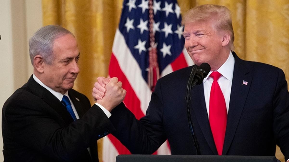 srail Babakan Netanyahu'dan fla Trump hamlesi: O fotoraf kaldrd