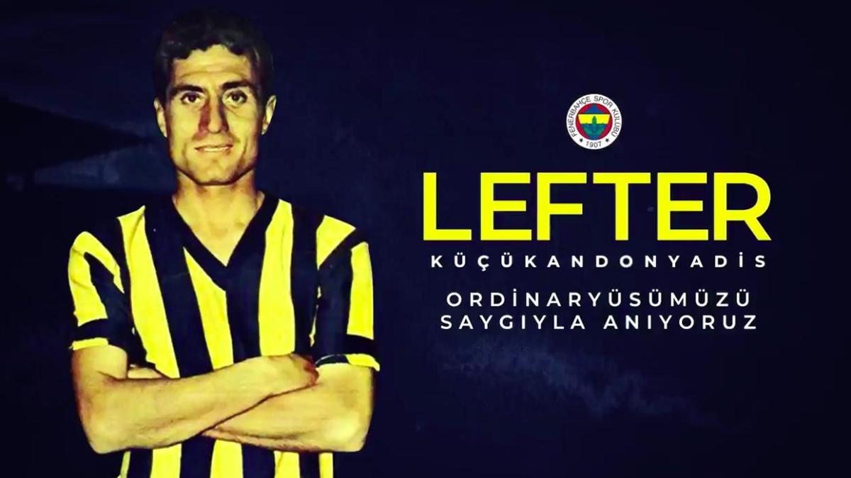 Fenerbahe Lefter Kkandonyadis'i and