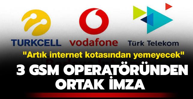 Turkcell, Trk Telekom ve Vodafone yerli mesajlama ve sosyal medya uygulamalar iin i birlii yapt