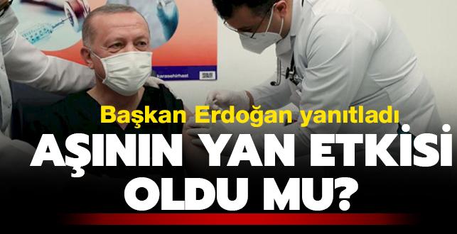 Bakan Erdoan yantlad: Koronavirs asnn yan etkisi oldu mu"