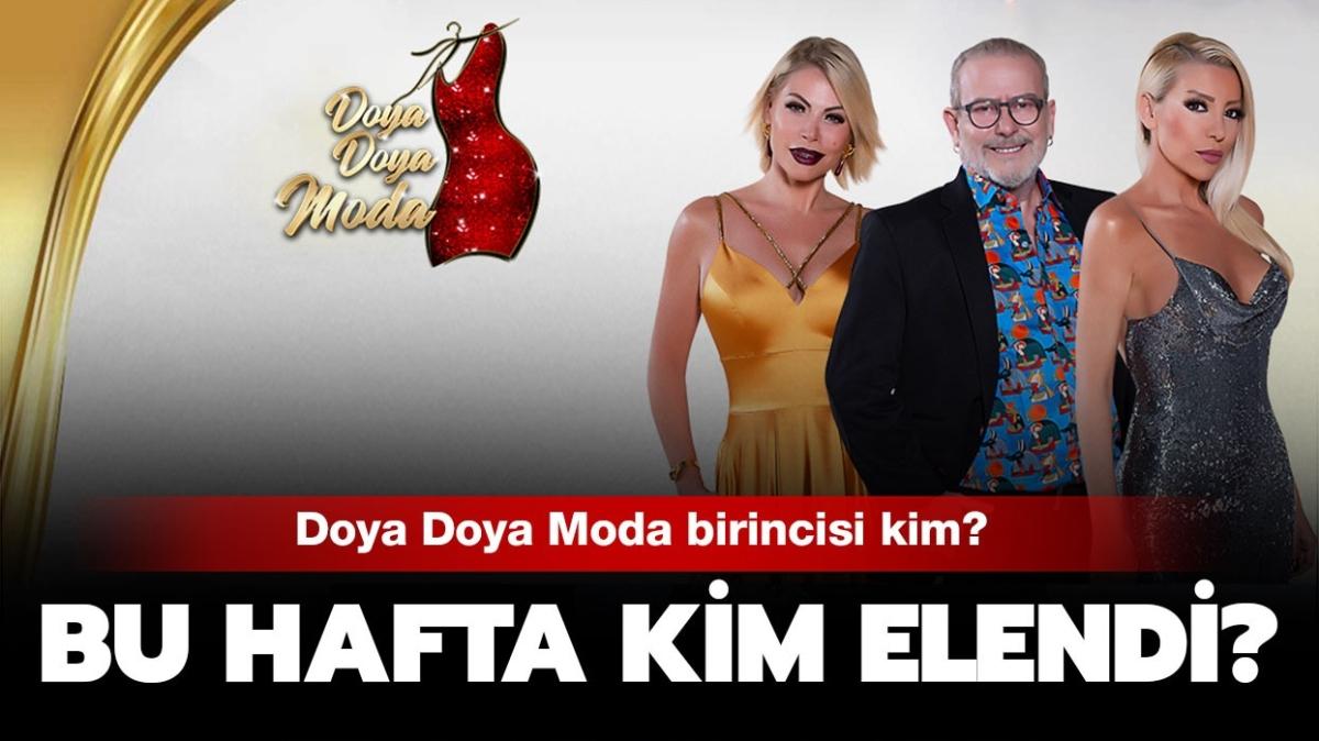 Doya Doya Moda'da bu hafta kim elendi" Doya Doya Moda 15 Ocak haftann birincisi akland!