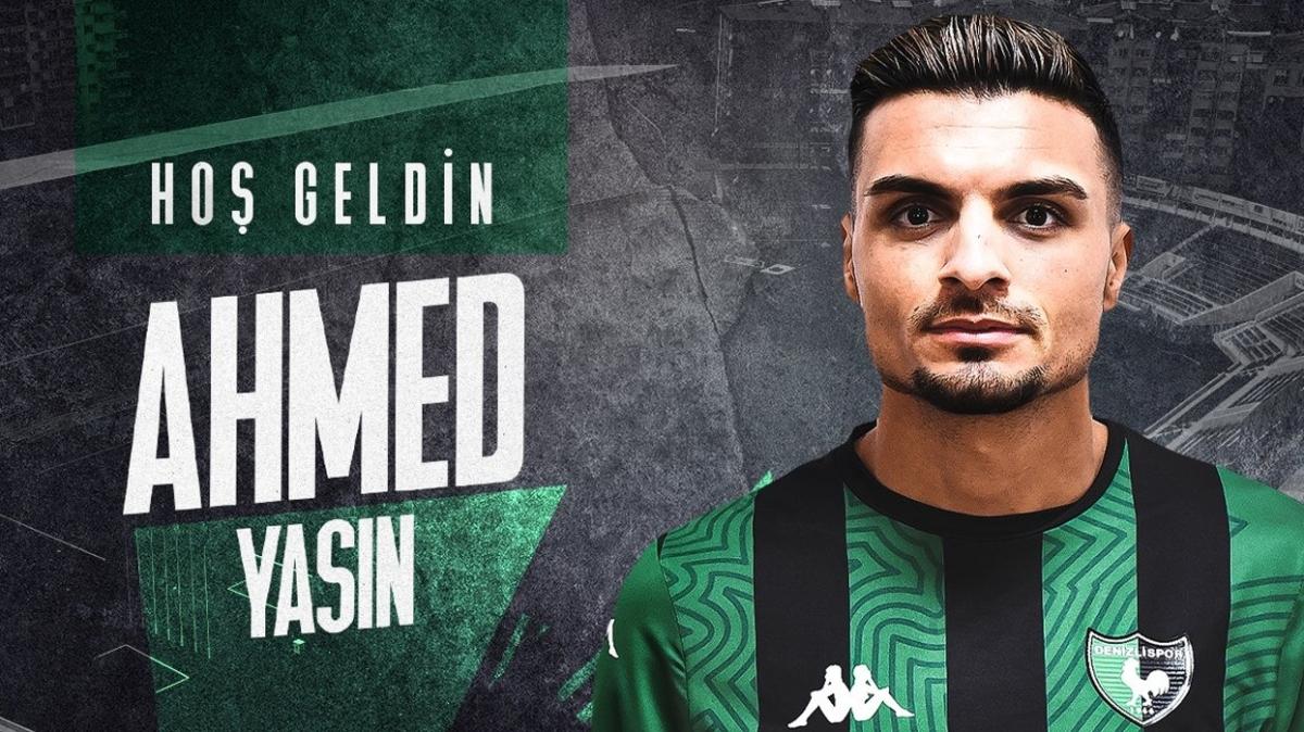 Denizlispor, Ahmed Yasin'i transfer ettiini resmen duyurdu