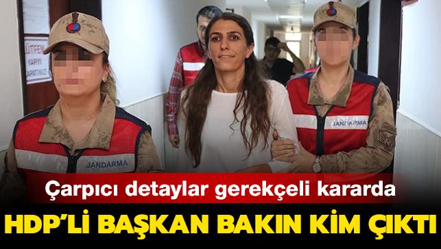 HDP'li Rojda Nazlier'in, terr rgt PKK'nn "en ok gvendii milislerinden biri" olduu ortaya kt