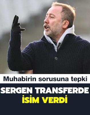 Sergen Yaln'dan Hulk szleri! Muhabirin sorusuna tepki