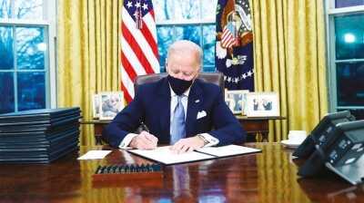 Yeni Ba�kan �ok h�zl� ba�lad�! Trump'�n icraatlar�n� tek tek geri ald�