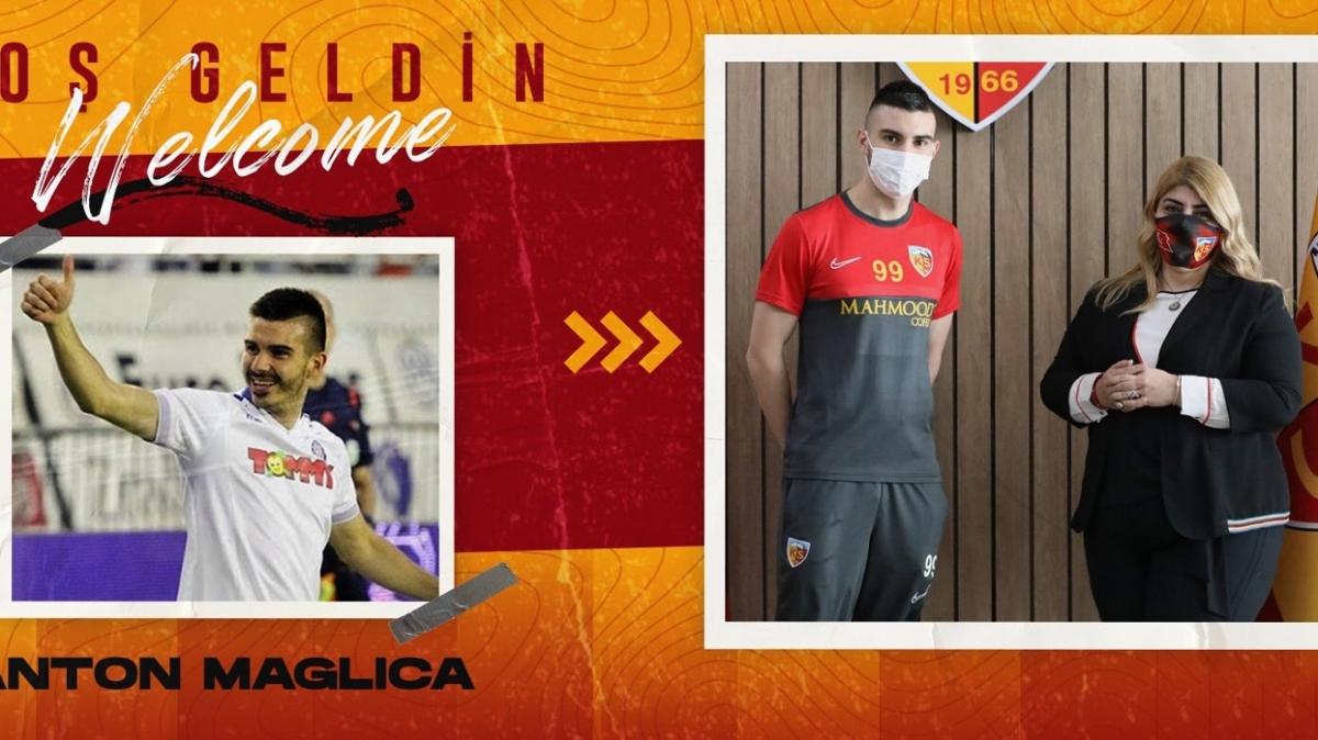 Kayserispor, Anton Maglica ile yarm sezonluk szleme imzalad