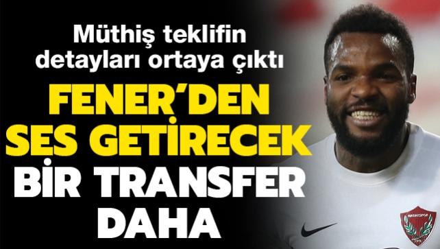 Fenerbahçe transfer haberi: Aaron Boupendza için Hatayspor'a resmi teklif yapıldı