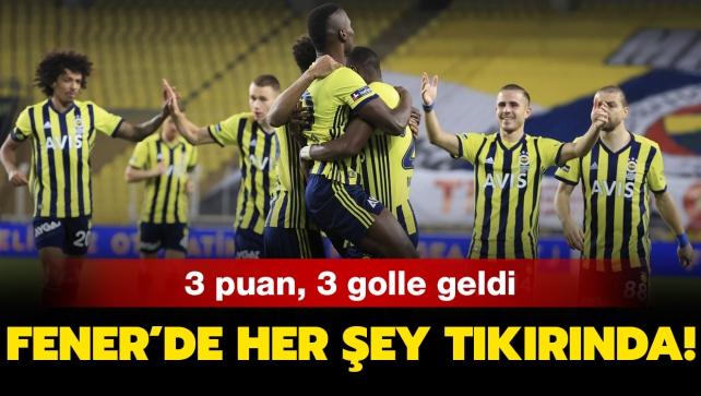 Fenerbahçe'de her şey tıkırında! 3-0