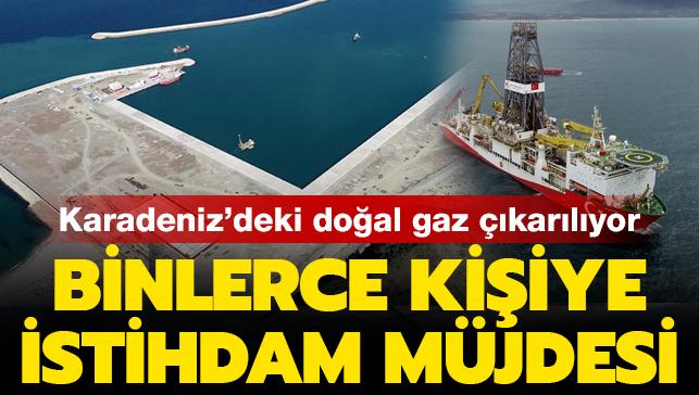 Karadeniz'de doğal gaz Filyos Limanı'ndan çıkarılacak: Binlerce kişi istihdam edilecek