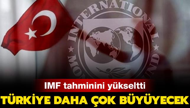 IMF tahminini ykseltti... Trkiye daha ok byyecek