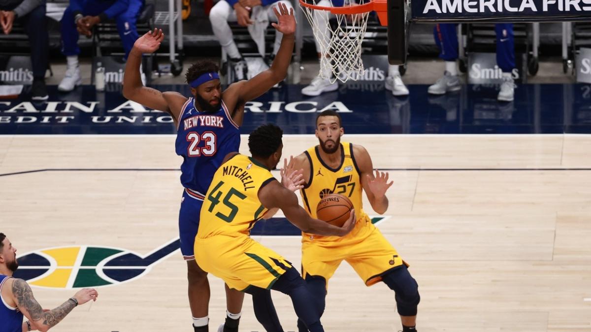 Knicks'i de deviren Utah Jazz'ın galibiyet serisi 9'a çıktı