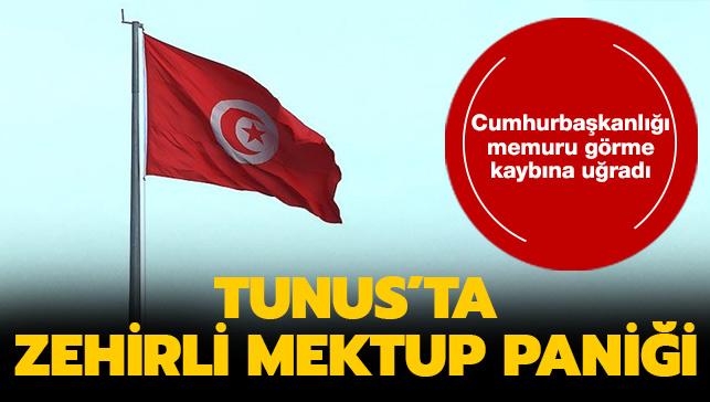 Tunus'ta zehirli mektup paniği