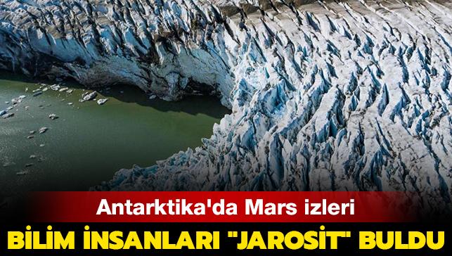 Bilim insanları, Antarktika'da Mars minerali buldu