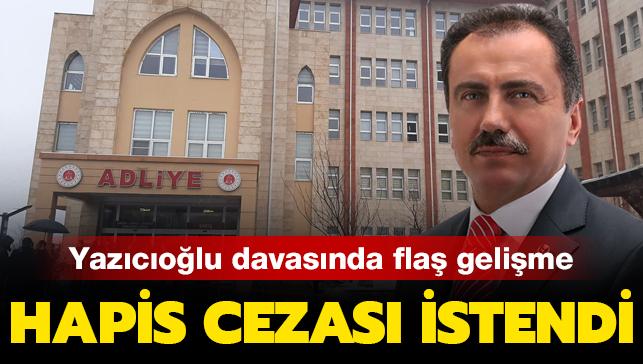 Muhsin Yazıcıoğlu davasında flaş gelişme! Savcı hapis cezası istedi