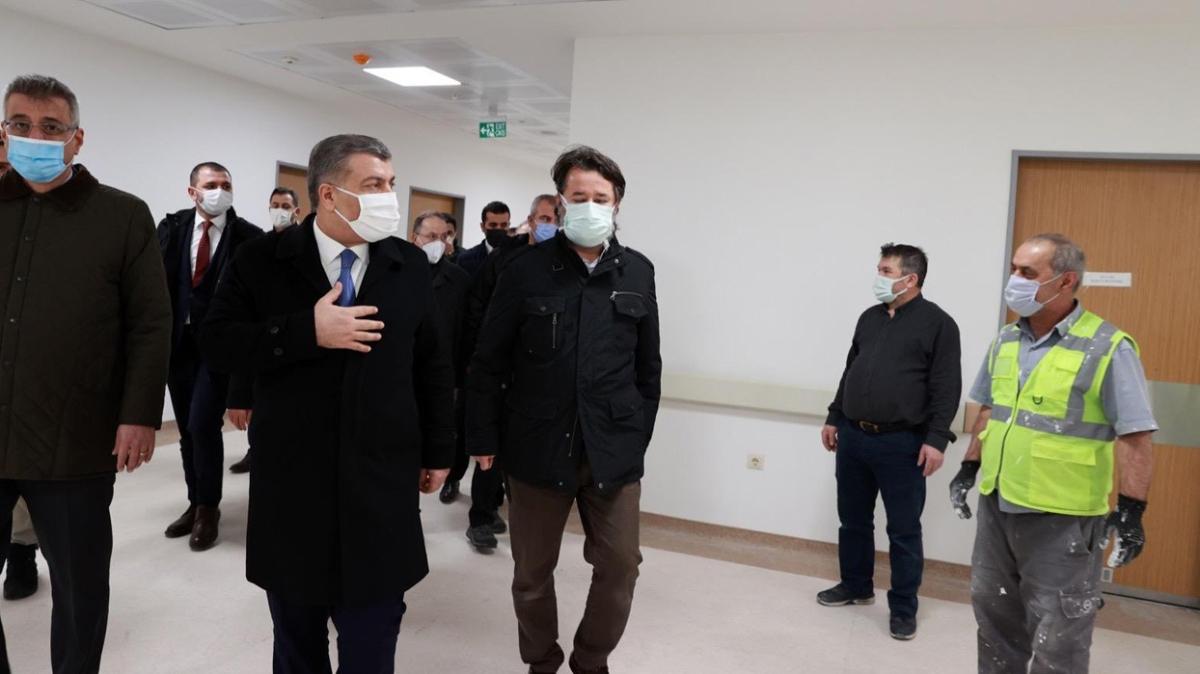 Sağlık Bakanı Koca duyurdu... Seyrantepe Hastanesi martta hasta kabulüne başlayacak