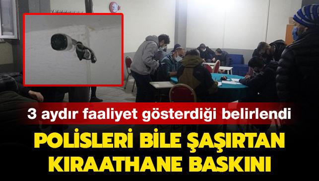 Bursa'da kıraathane baskını: Güvenlik önlemleri polisleri bile şaşırttı