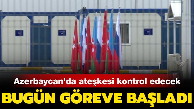 Son dakika haberi: Azerbaycan'da ateşkesi kontrol edecek: Türk-Rus Ortak Merkezi faaliyete başladı