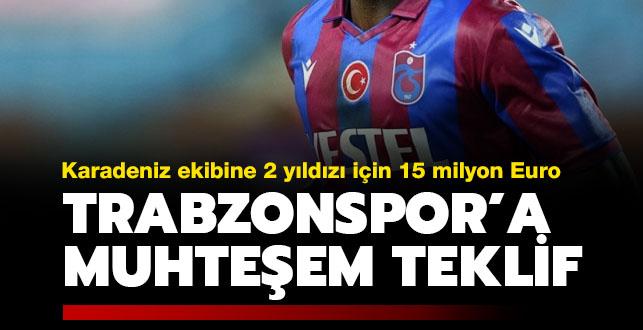 Trabzonspor'a Ekuban ve Djaniny için müthiş transfer teklifi