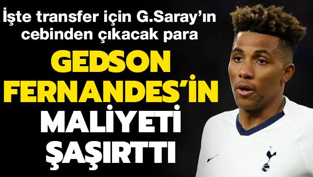Gedson Fernandes'in Galatasaray'a maliyeti ortaya kt