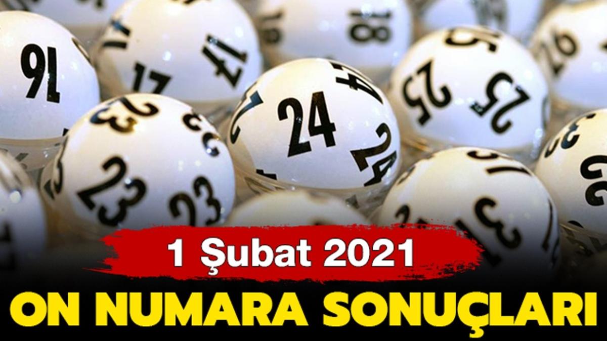 MP On Numara sonular 1 ubat 2021