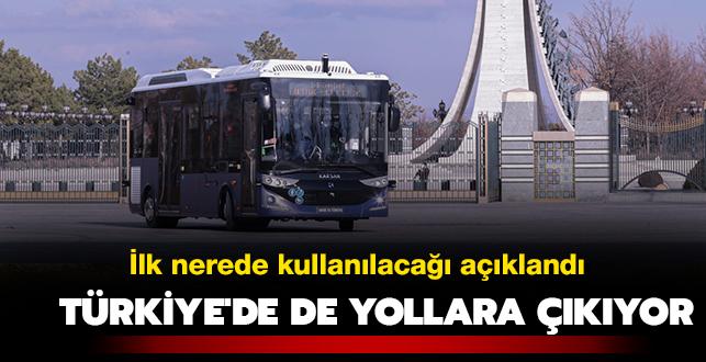 Karsan'ın elektrikli sürücüsüz otobüsü Türkiye'de de yollara çıkıyor: İlk nerede kullanılacağı açıklandı 