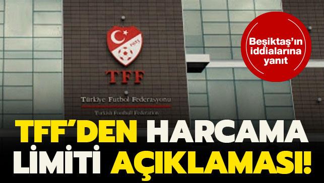 Türkiye Futbol Federasyonu iddialara yanıt verdi! Harcama limiti...