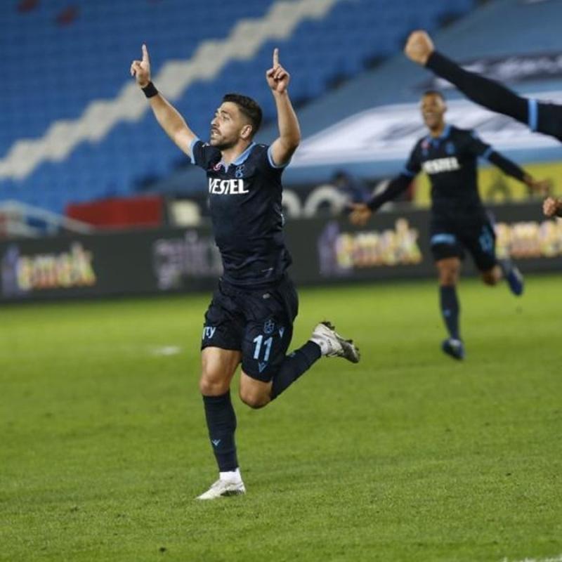 Trabzonspor sahasnda Denizlispor'u 1-0 malup etti