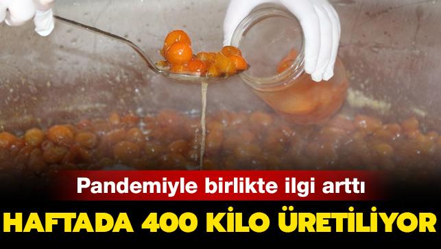 Pandemiyle birlikte ilgi artt: Kumkat reeli haftalk 400 kilo retiliyor...