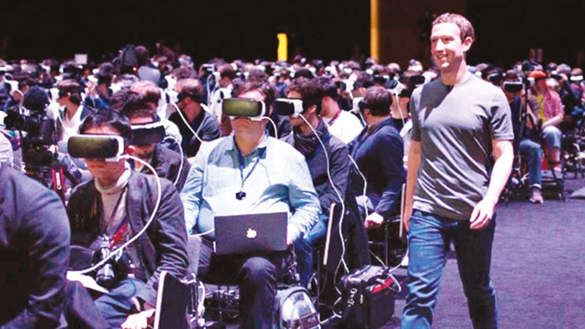 Facebook kurucusu Mark Zuckerberg: Yaknda ie sanal olarak gideceiz