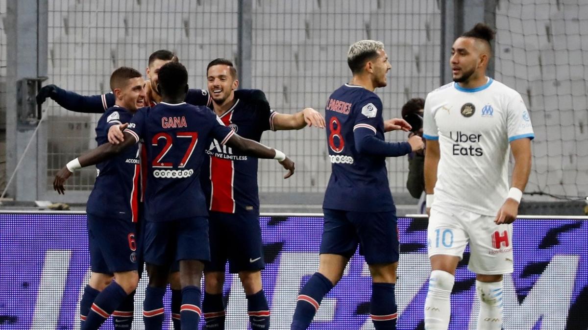Le Classique'te PSG deplasmanda Marsilya'y 2-0 malup etti