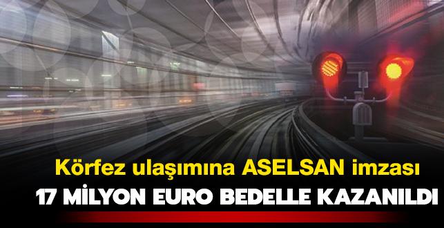 Körfez ulaşımına ASELSAN imzası: Gebze-Darıca Metro Hattı sürücüsüz olacak