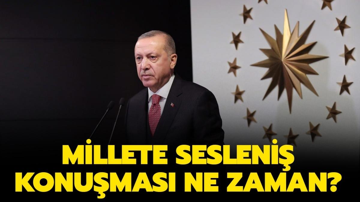 Cumhurbakan Erdoan aklamas ne zaman" Millete Sesleni konumas bugn saat kata"