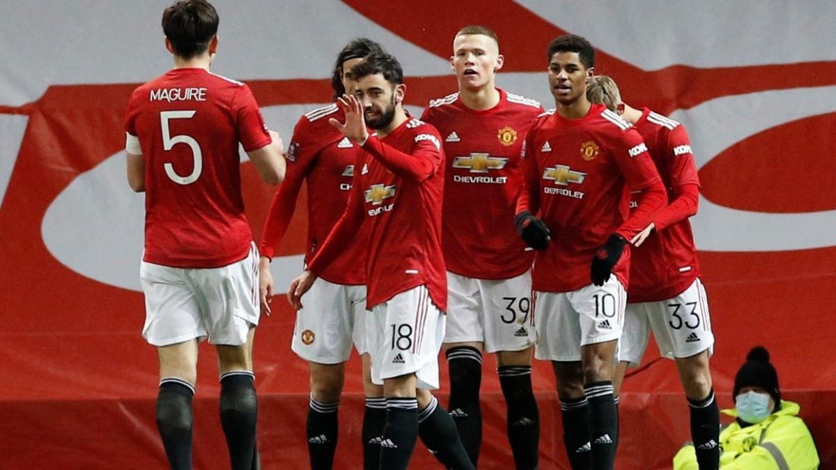 Manchester United FA Cup'ta eyrek finale adn yazdrmay baard