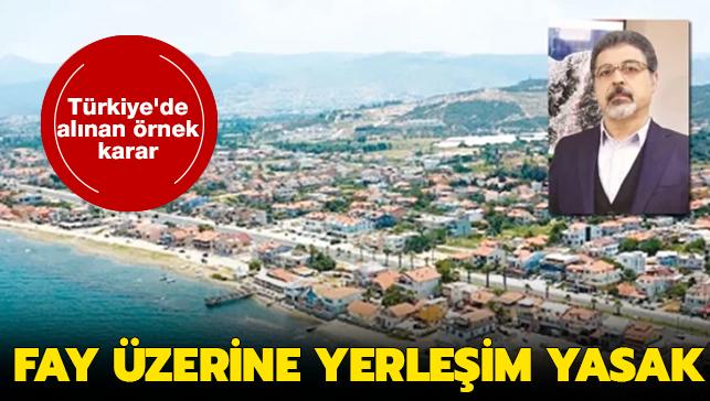 Trkiye'de alnan rnek karar! Fay zerine yerleim yasak