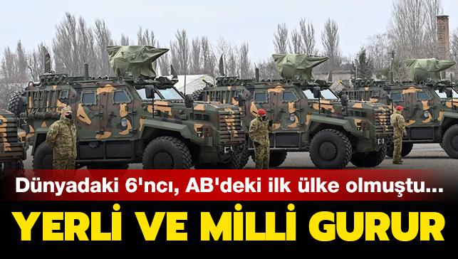 Türk zırhlısı Ejder Yalçın'ı terci eden ilk AB ülkesi Macaristan'a teslimat yapıldı