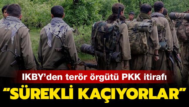 IKBY'den terr rgt PKK itiraf: Srekli ka halindeler