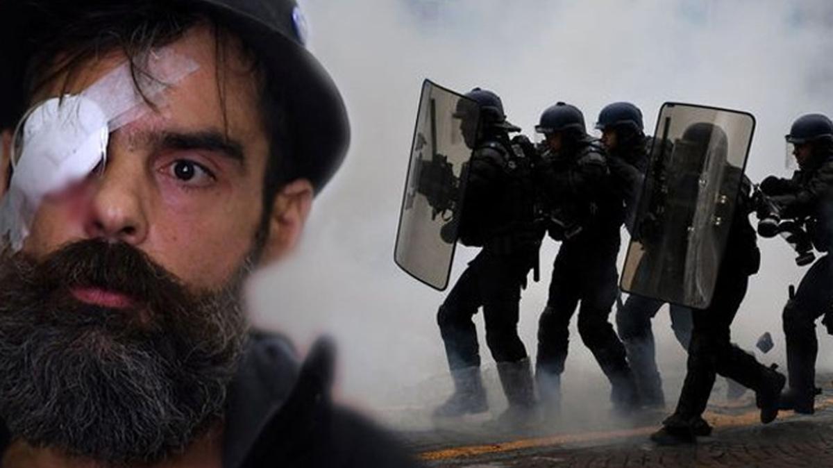 Fransa'da sar yeleklilerin liderlerinden Rodrigues: Polis hayatm mahvetti ama sadece o deil