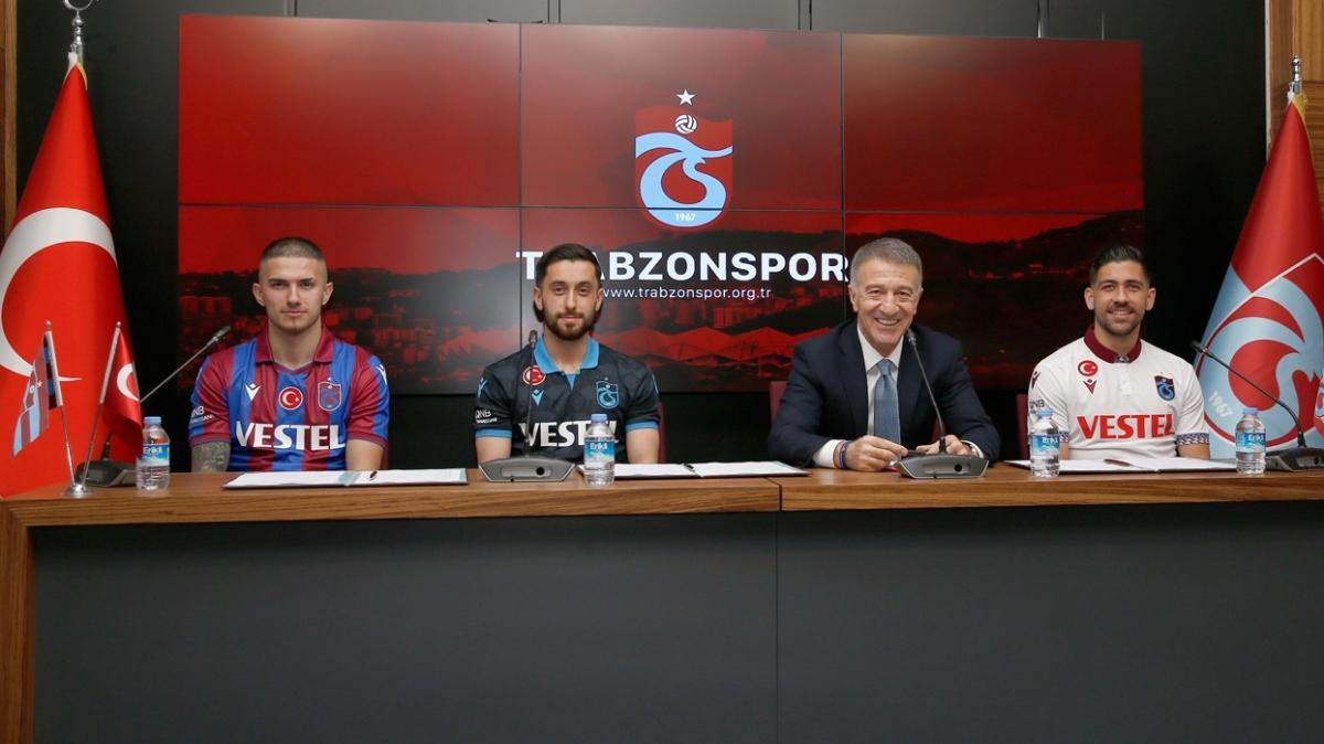 Trabzonspor devre aras transferleri iin imza treni dzenledi
