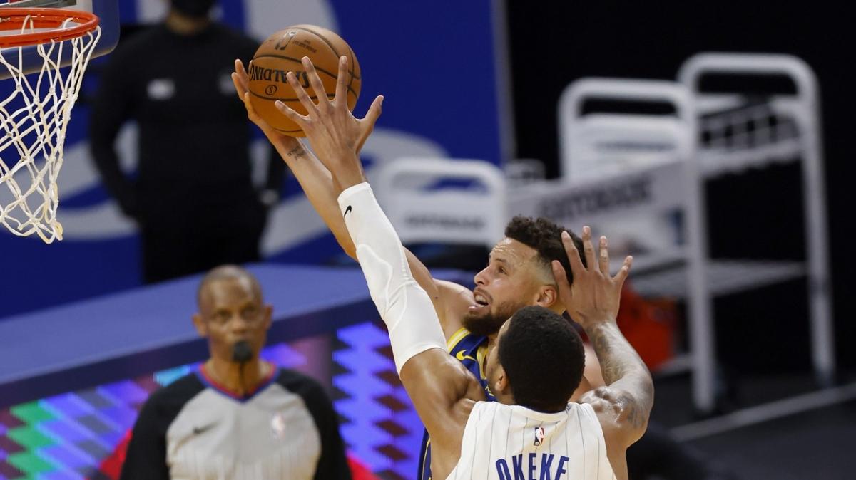 Stephen Curry'nin 40 says Golden State Warriors'a galibiyeti getirdi