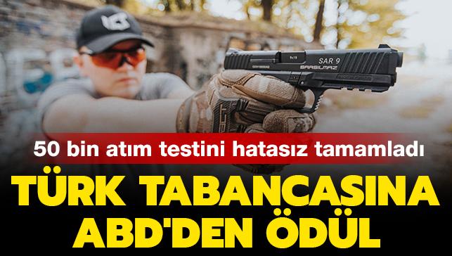 Trk tabancasna ABD'den dl: 50 bin atm testini hatasz tamamlad